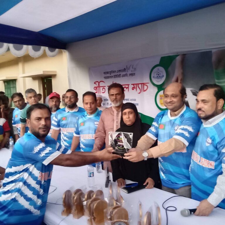 প্রদর্শনী ফুটবলে পতেঙ্গা ফুটবল একাডেমি জয়ী