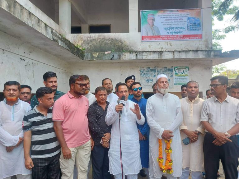 নিজ গ্রামে সংবর্ধিত নবনিযুক্ত পিপি আবদুর রশীদ