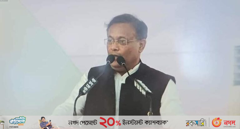 ১০ তারিখে বিএনপি ঢাকার বুকে আত্মসমর্পণ করবে, যেভাবে পাকিস্তানিরা করেছিল : তথ্যমন্ত্রী