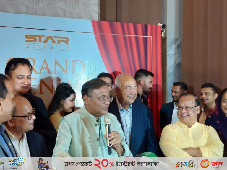 মানুষকে আনন্দ দেয়ার পাশাপাশি দেশ গঠনেও সিনেমা ভুমিকা রাখে