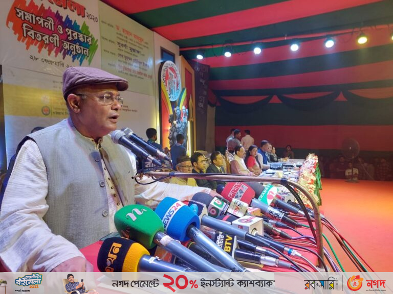 বিশ্বচোর বিএনপি যখন দূর্নীতির অভিযোগ করেন তখন শুধু মানুষ নয় গাধাও হাসেন : তথ্য মন্ত্রী