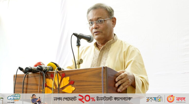 বিএনপির এক দফা দেশে যেমন হালে পানি পায়নি, বিদেশিদেরও সমর্থন পায়নি : তথ্যমন্ত্রী