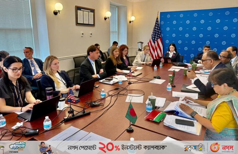 বাংলাদেশ-যুক্তরাষ্ট্র শুল্ক আলোচনার দ্বিতীয় দিন শেষ হয়েছে