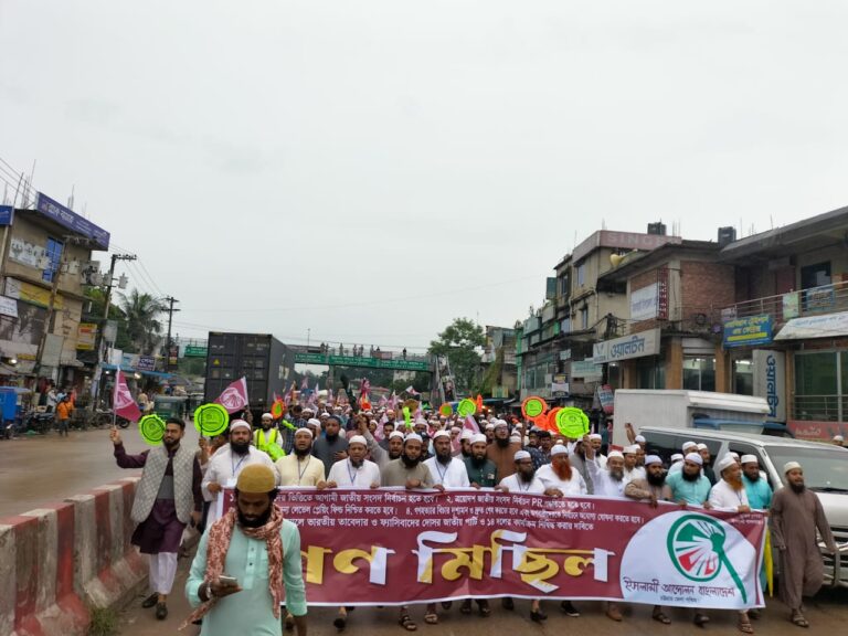 পিআর পদ্ধতিতে নির্বাচনের দাবিতে মিরসরাইয়ে ইসলামী আন্দোলনের গণসমাবেশ 