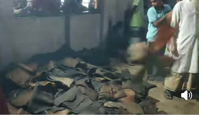 বাইশারীতে আগুনে পুড়েছে রাবার ধুমঘর, ক্ষতি ১২ লাখ টাকা