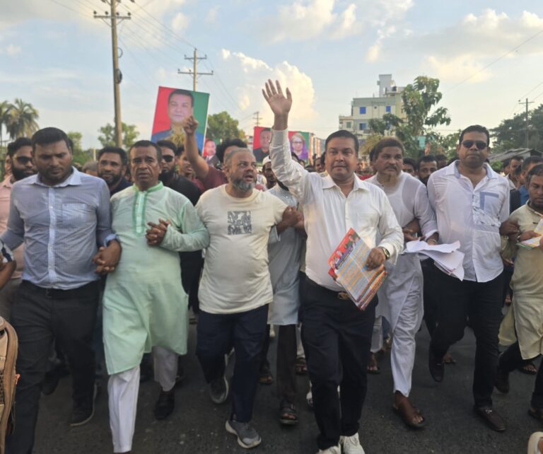 মানবিক বাংলাদেশ গড়তে ধানের শীষে ভোট দিন : কাদের গনি চৌধুরী