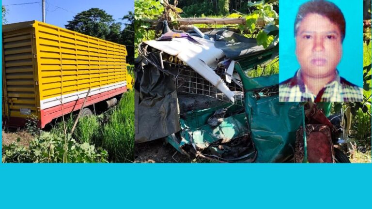 রাউজানে কাভার্ডভ্যান ও সিএনজি অটোরিকশার সংঘর্ষে ব্যবসায়ী নিহত