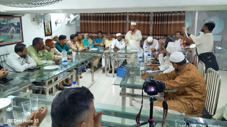 ৪১টি রাজনৈতিক দলের সঙ্গে ইসলামী ফ্রন্টের মতবিনিময়