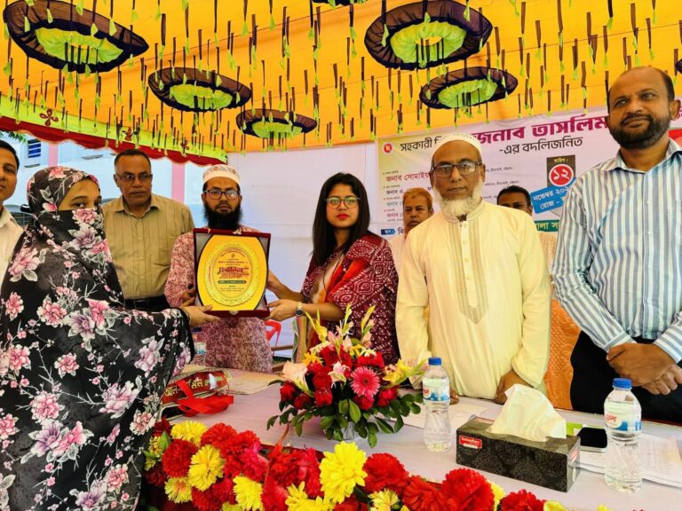 মিরসয়রাইয়ে মিঠানালা সরকারি প্রাথমিক বিদ্যালয়ে মা সমাবেশ 