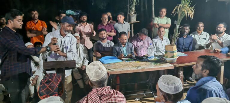 সাচিং প্রু জেরির পক্ষে বাইশারীতে বিএনপির পথসভা–প্রচারণা