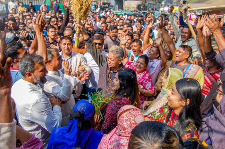 জনগণের জোয়ার, ধানের শীষের জোয়ার শুরু হয়ে গেছে : আমির খসরু