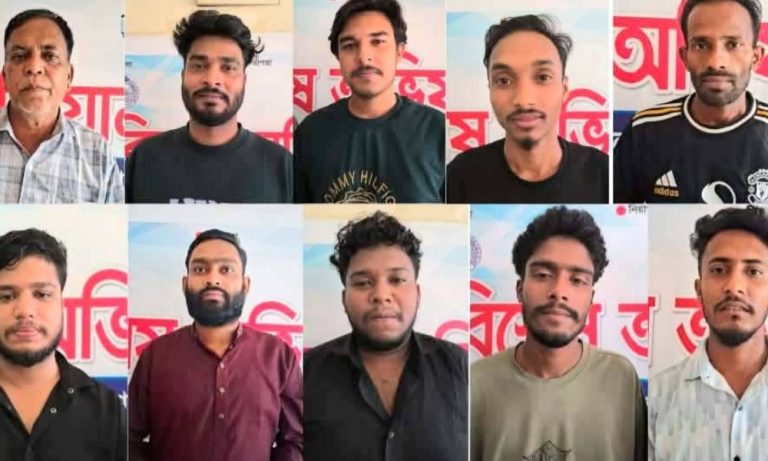 হাটহাজারীতে ছাত্রলীগ-যুবলীগ-আওয়ামী লীগের ১০ নেতাকর্মী গ্রেপ্তার