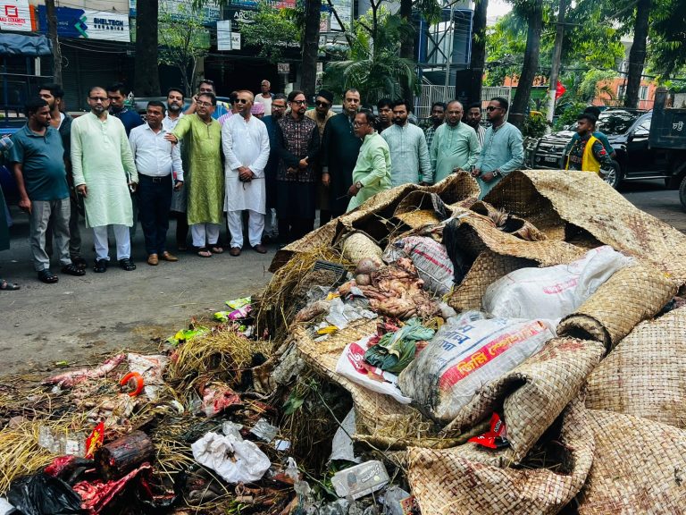 ৬ ঘন্টার মধ্যে কোরবানির বর্জ্যমুক্ত হল চট্টগ্রাম: মেয়র ডা. শাহাদাত
