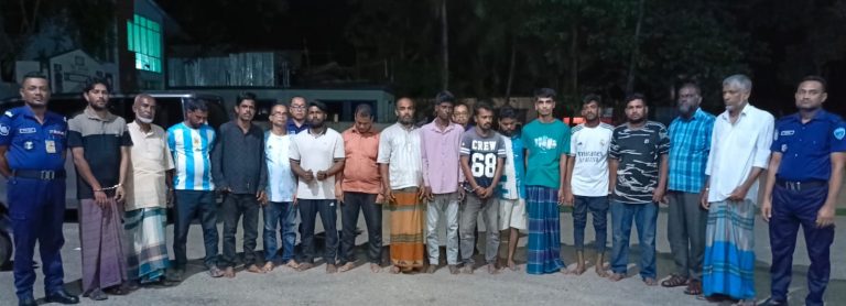 রাঙামাটিতে পুলিশের অভিযানে যুবলীগ-শ্রমিকলীগ-কৃষকলীগের নেতাকর্মীসহ ১৬ জন গ্রেফতার