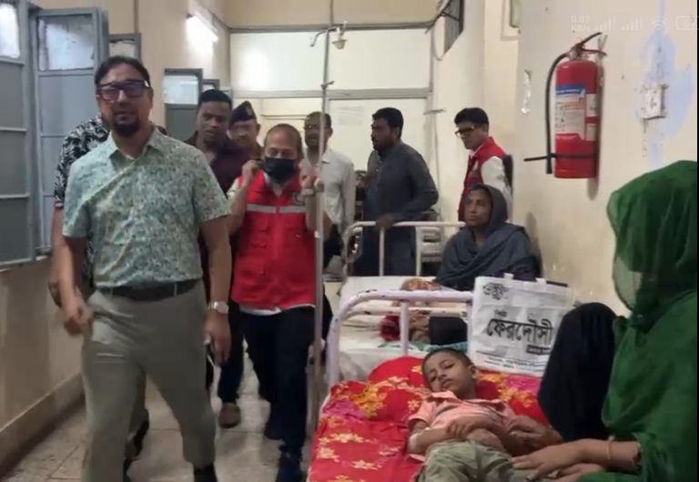 মানবিক বিপর্যয় রোধে সর্বদা সম্মুখ সারিতে রেড ক্রিসেন্ট: মেয়র শাহাদাত