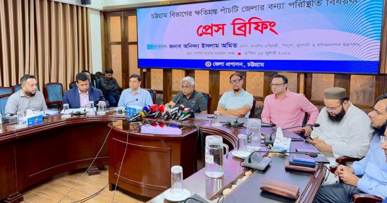 বন্যায় ১০ লাখ ৮৫ হাজার ৮৬০ জন ক্ষতিগ্রস্ত হয়েছে : অনিন্দ্য ইসলাম অমিত 